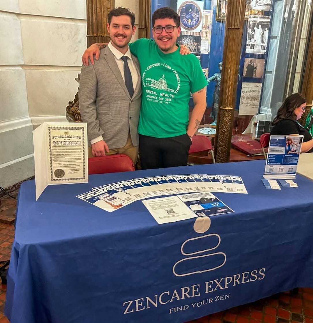 Robby and Marco at ZenCare Express booth